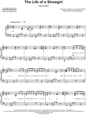 The Life of a Showgirl [intermediate]