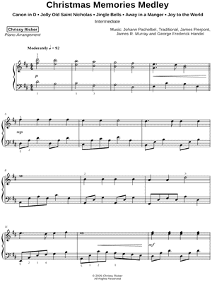 Christmas Memories Medley [intermediate]