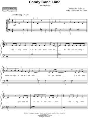 Candy Cane Lane [late beginner]