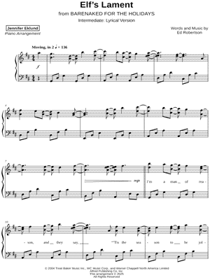 Elf's Lament [intermediate - lyrical]