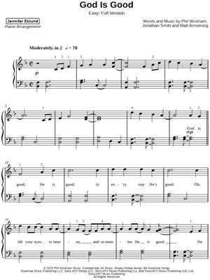 God Is Good [easy - full]