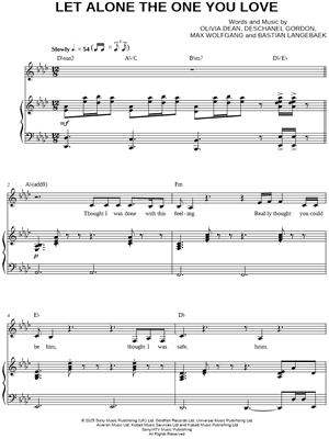 Let Alone the One You Love