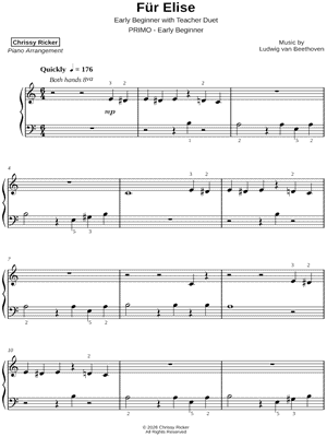 Für Elise [early beginner]