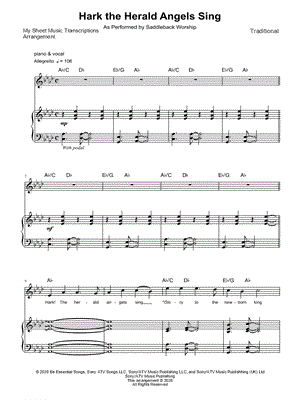 Hark the Herald Angels Sing (Saddleback Worship)