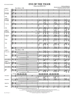 Eye of the Tiger - Flex Band (Grade 2-3)