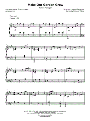 Make Our Garden Grow (Tommy Flanagan)