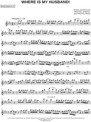 WHERE IS MY HUSBAND! - C Instrument