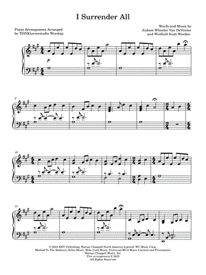 I Surrender All