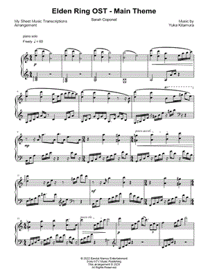 Main Theme from Elden Ring (Sarah Coponat)