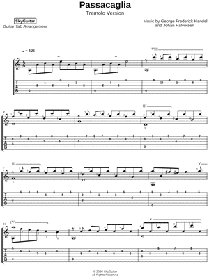 Passacaglia (Tremolo Version)