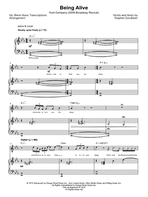 Being Alive (2006 Revival)