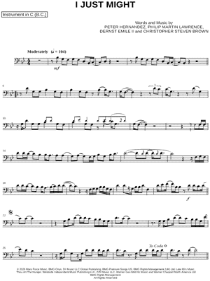I Just Might - Bass Clef Instrument
