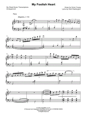 My Foolish Heart