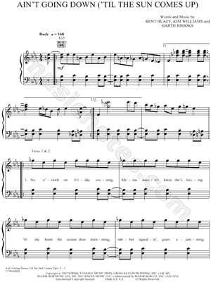 Ain't Going Down ('Til the Sun Comes Up)