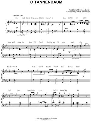 O Tannenbaum by Traditional - Sheet Music