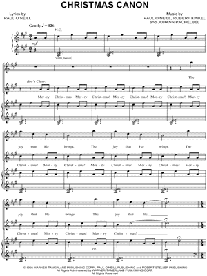 Christmas Canon