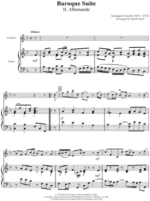 II. Allemande