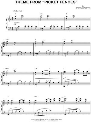 Theme from "Picket Fences"