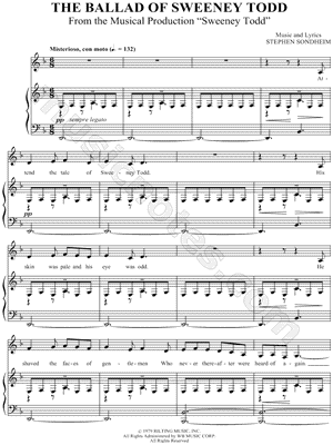 The Ballad of Sweeney Todd