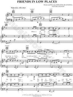 Friends in Low Places