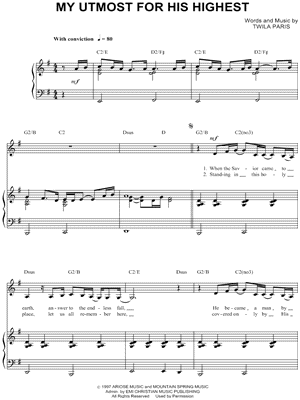 My Utmost for His Highest