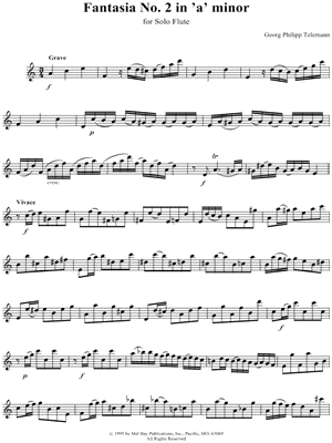 Fantasia No. 2 in 'A' minor