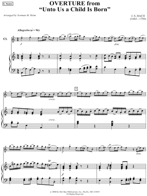 Overture From "Unto Us A Child Is Born"