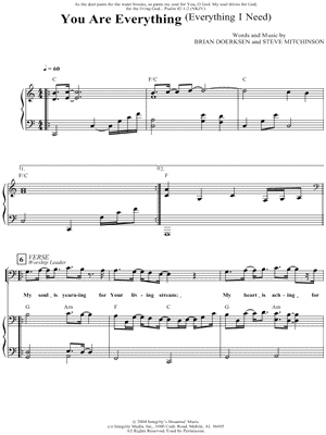 You Are Everything (Everything I Need)