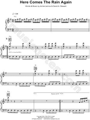 Here Comes the Rain Again