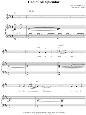 God of All Splendor