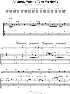 Anybody Wanna Take Me Home