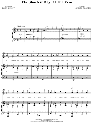 The Shortest Day of the Year