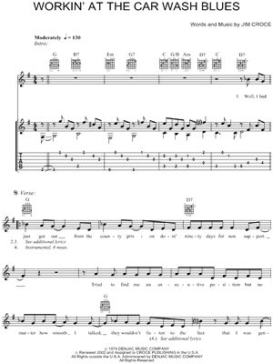 Workin' at the Car Wash Blues