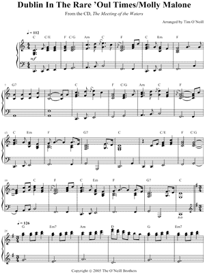 Dublin In the Rare 'Oul Times/Molly Malone