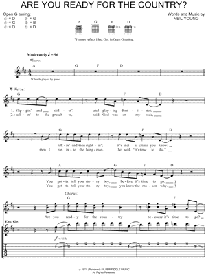 Are You Ready for the Country?