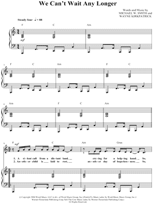 We Can't Wait Any Longer