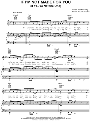 If I'm Not Made for You