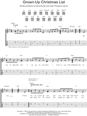 Grown-Up Christmas List