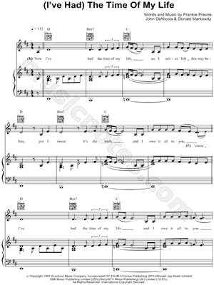 (I've Had) The Time of My Life