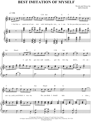 Best Imitation of Myself