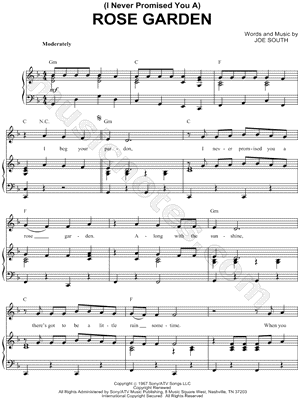 (I Never Promised You) A Rose Garden