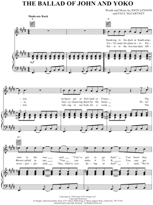 The Ballad of John and Yoko