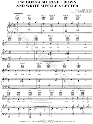 I'm Gonna Sit Right Down and Write Myself a Letter