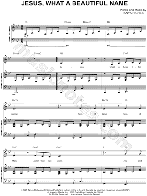 Jesus, What a Beautiful Name