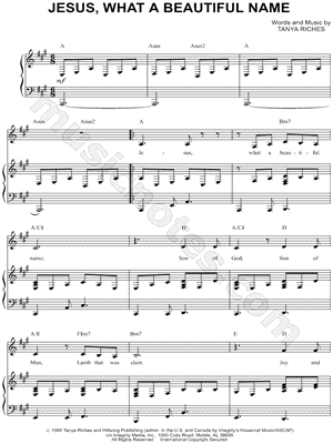 Jesus, What a Beautiful Name