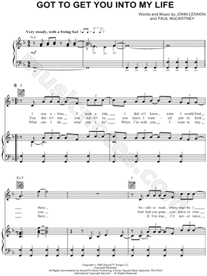 Got To Get You Into My Life