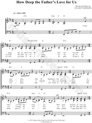 How Deep the Father's Love for Us