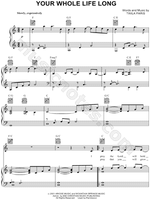 Your Whole Life Long