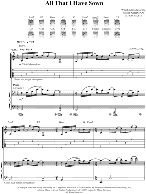 All That I Have Sown