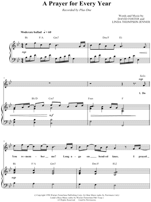 A Prayer for Every Year